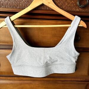 All things Golden The A.T.G Sculpt crop grey sport Bra  Size XL